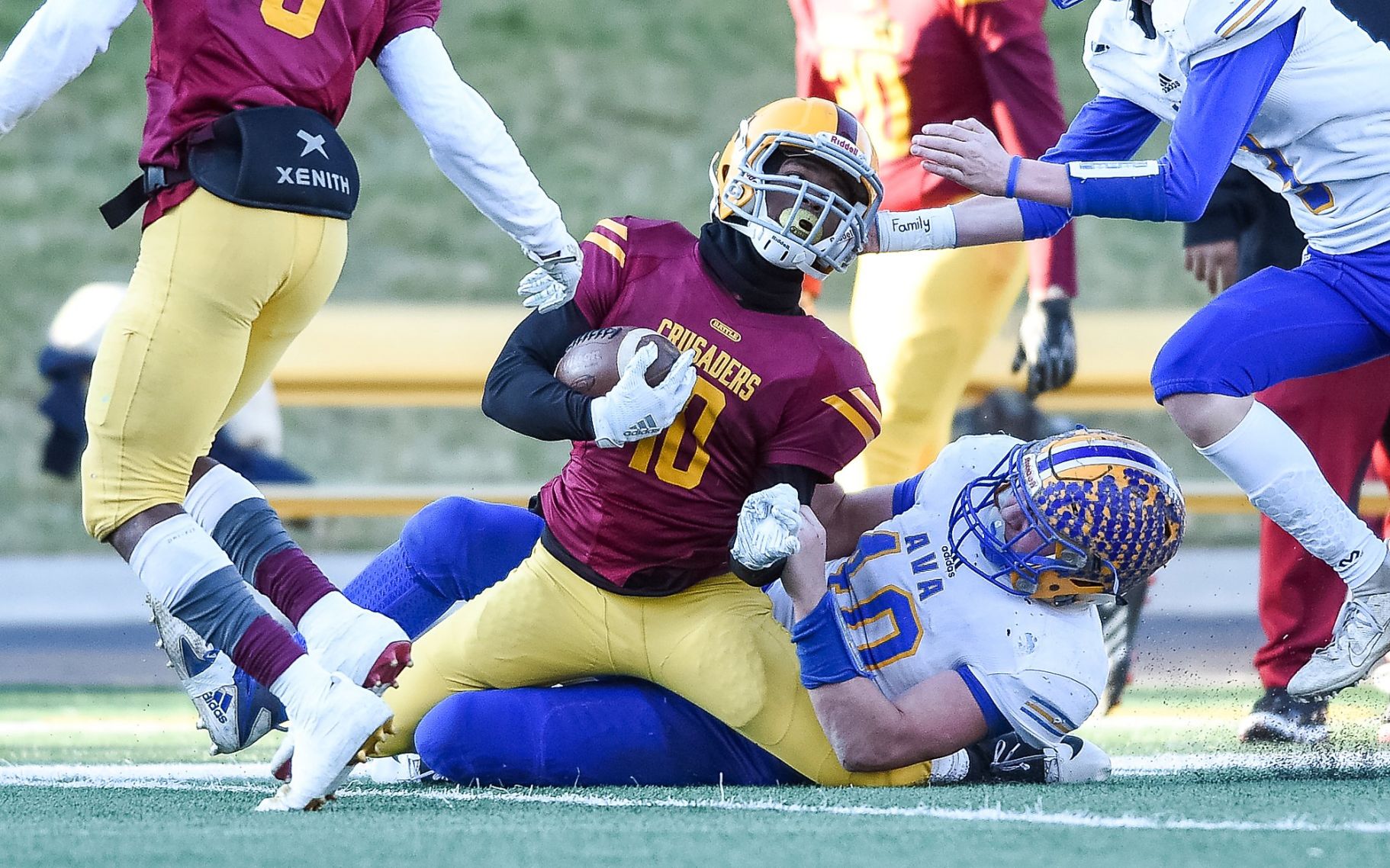 Lutheran North 49, Ava 0